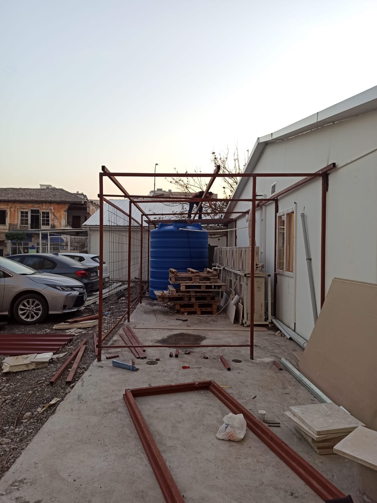 Okul ve Park Çelik Çatı Kapama Projesi - Görsel 13