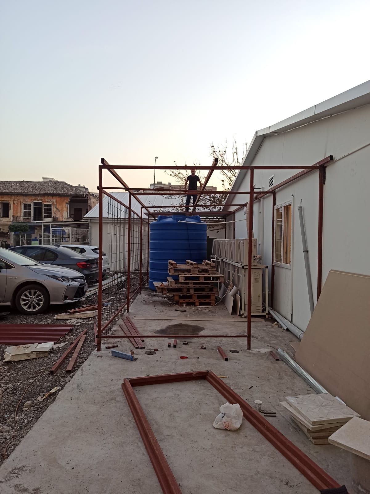Okul ve Park Çelik Çatı Kapama Projesi - Görsel 18