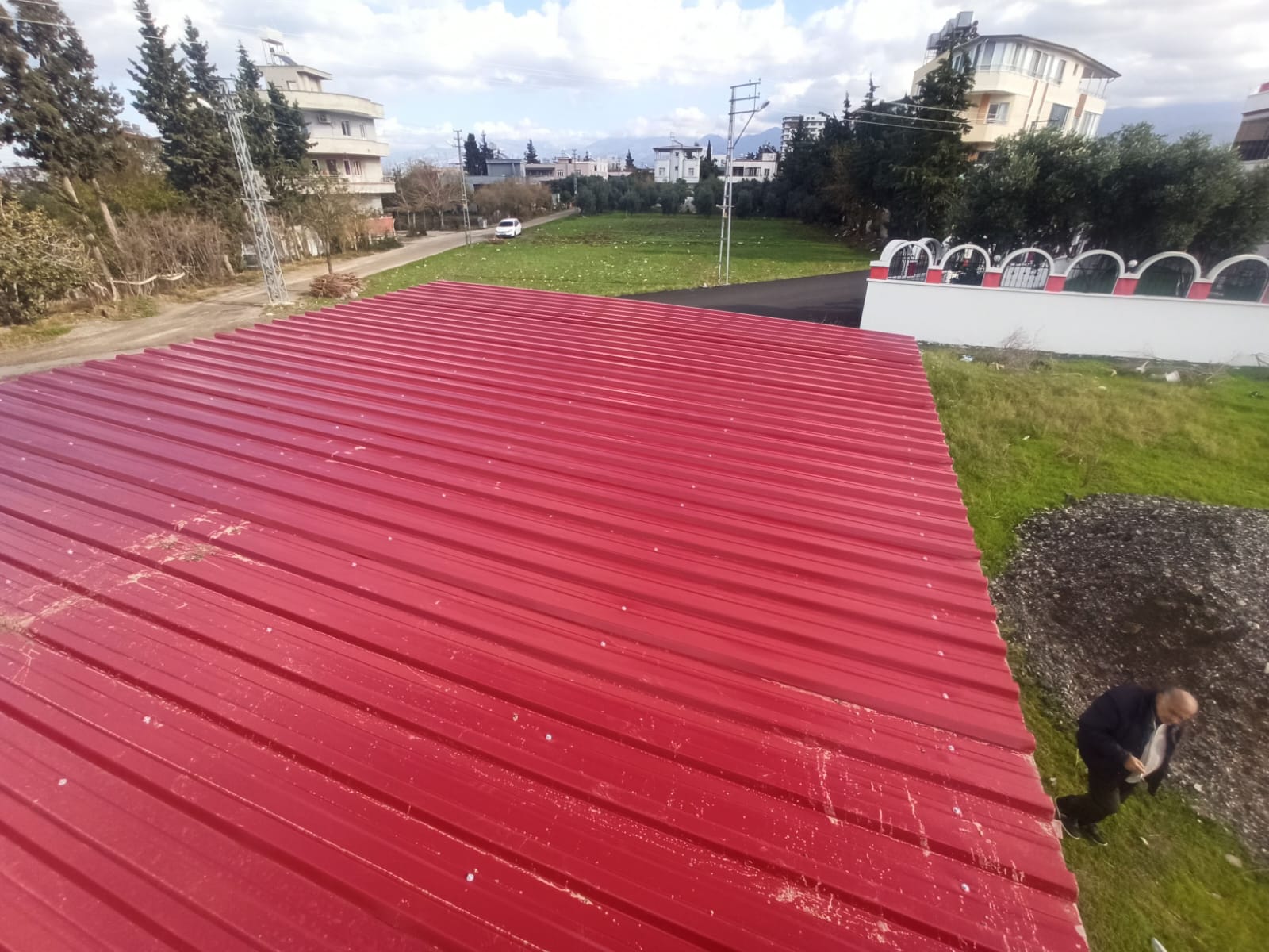 Okul ve Park Çelik Çatı Kapama Projesi - Görsel 3
