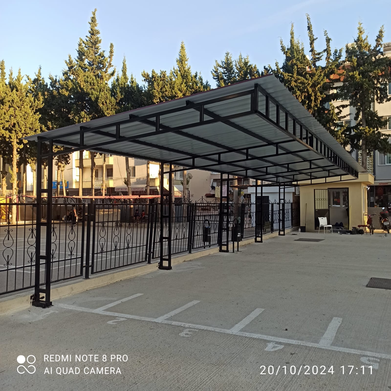 Okul ve Park Çelik Çatı Kapama Projesi - Görsel 5