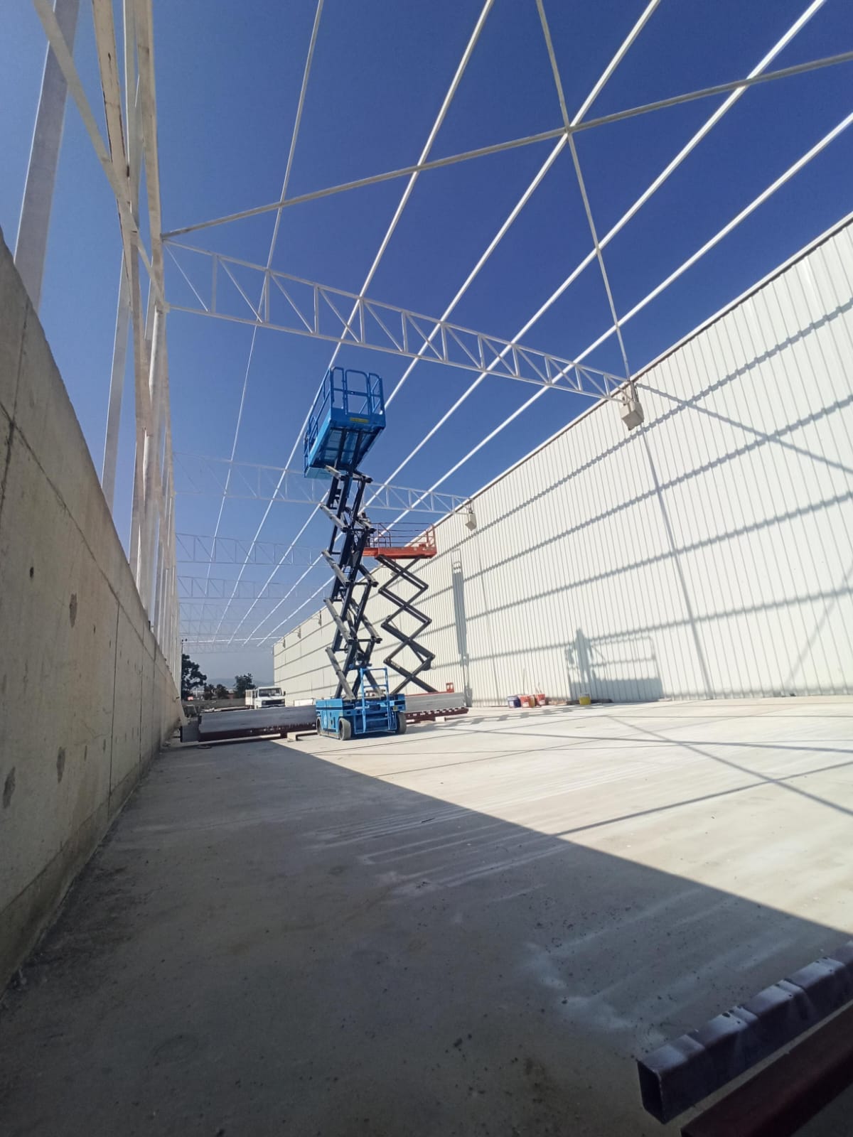 Lojistik Depo ve Hangar Çelik Çatı Projesi - Görsel 12