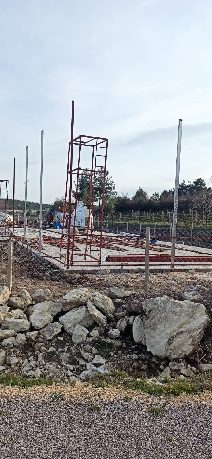 Lojistik Depo ve Hangar Çelik Çatı Projesi - Görsel 19