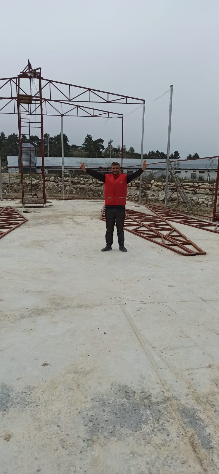 Lojistik Depo ve Hangar Çelik Çatı Projesi - Görsel 21