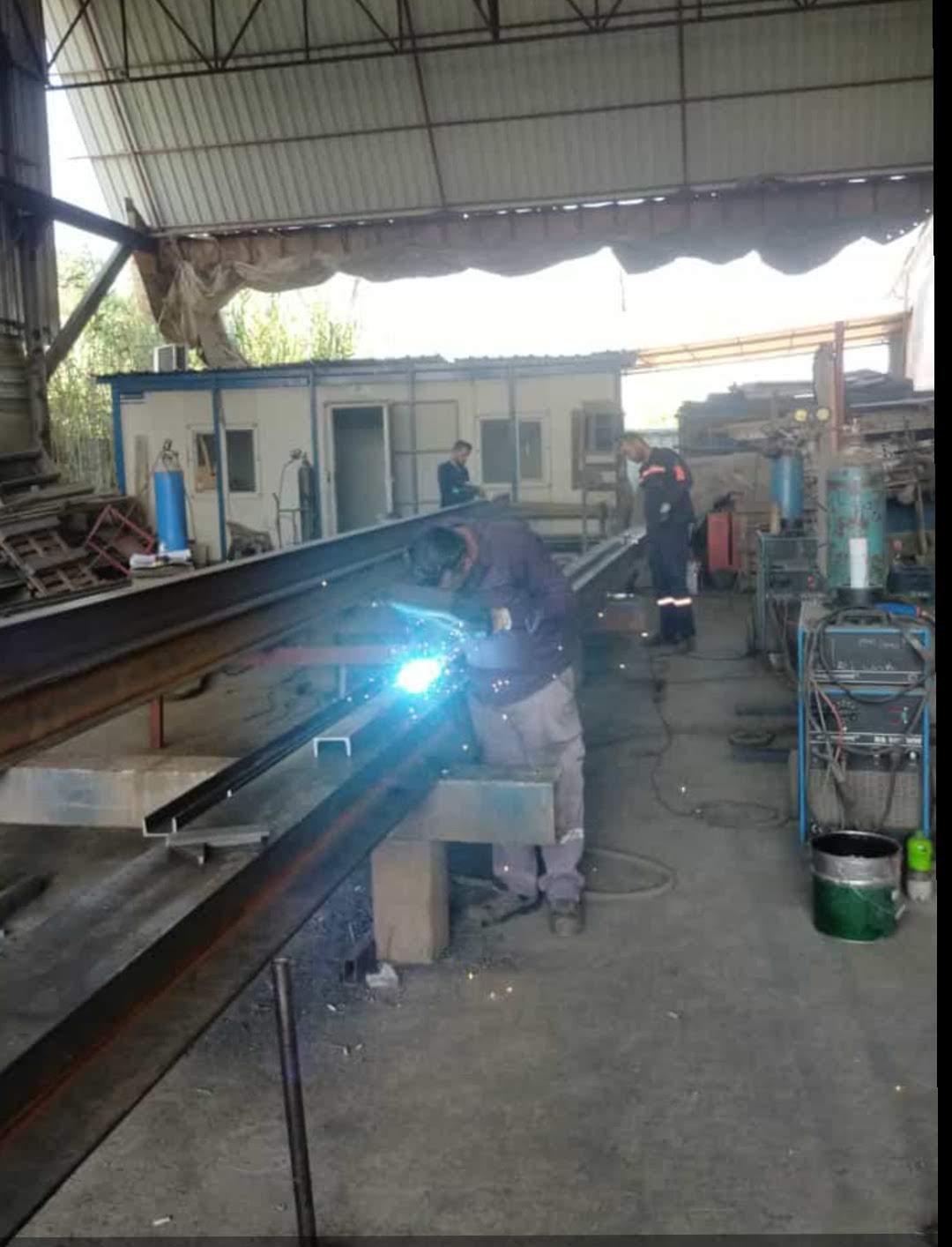 Lojistik Depo ve Hangar Çelik Çatı Projesi - Görsel 4