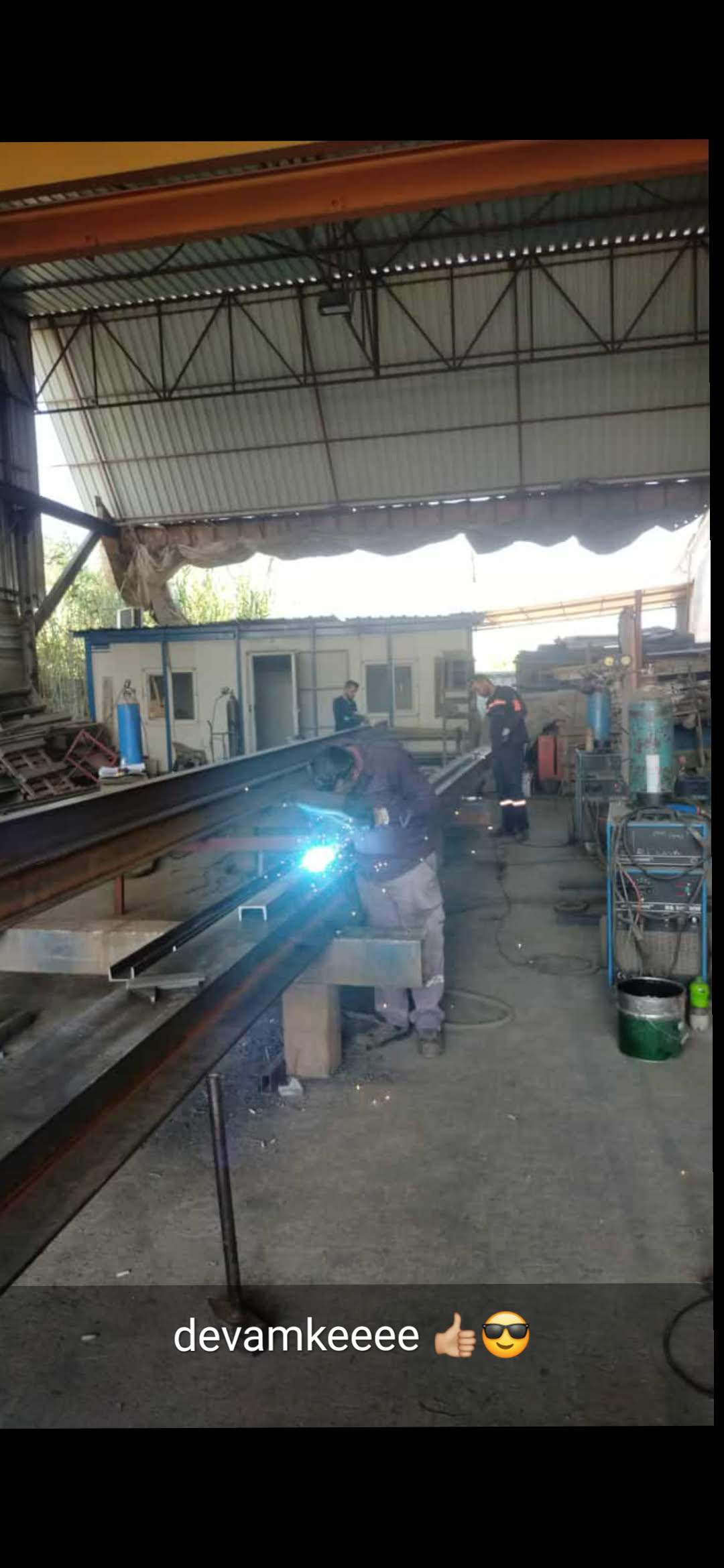 Lojistik Depo ve Hangar Çelik Çatı Projesi - Görsel 5