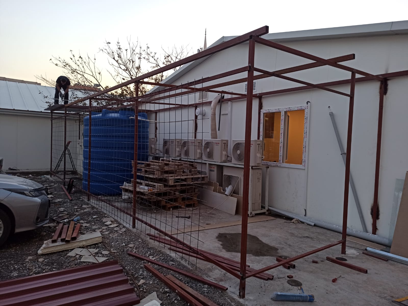 Tarımsal Yapı Çelik Hangar İnşaatı - Görsel 10