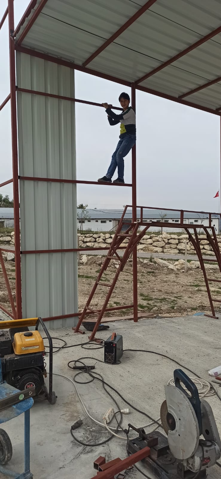 Tarımsal Yapı Çelik Hangar İnşaatı - Görsel 24