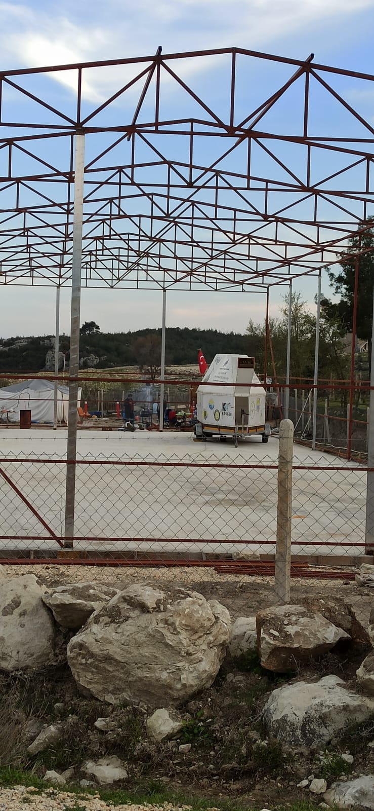 Tarımsal Yapı Çelik Hangar İnşaatı - Görsel 27